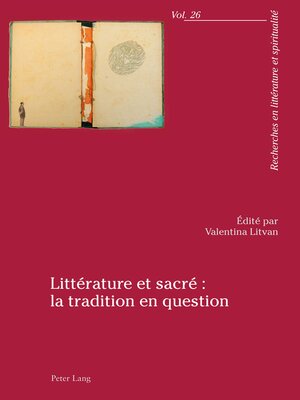 cover image of Littérature et sacré